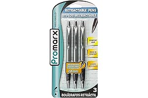 PROMARX Retractable Ballpoint Pens: The Pinnacle of Comfort and Precision