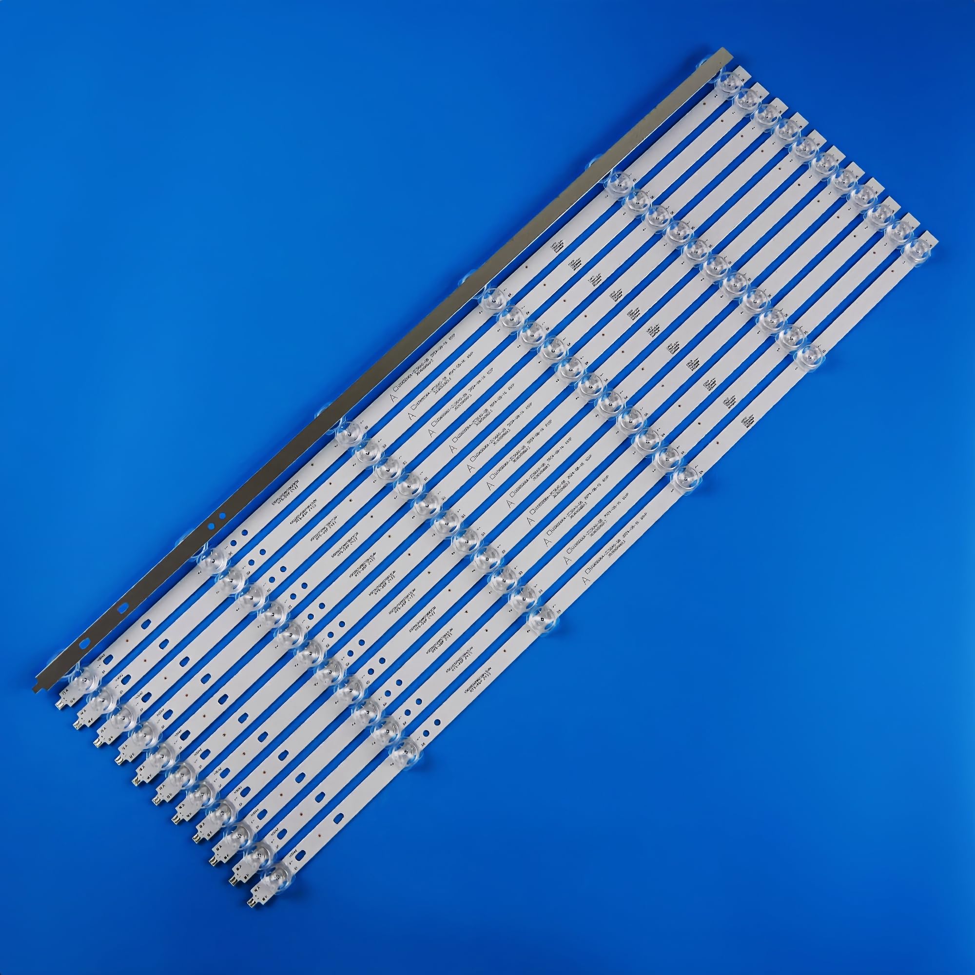 Strisce LED (12 pezzi *A) per TV da 65 pollici E4AA65R LED65D06A-ZC56AG-08 ONN 100012587 30365006013 30365003014 LT-65CA890 LT-65MB708 L65M5--EA LED655 D06B-ZC56AG-08