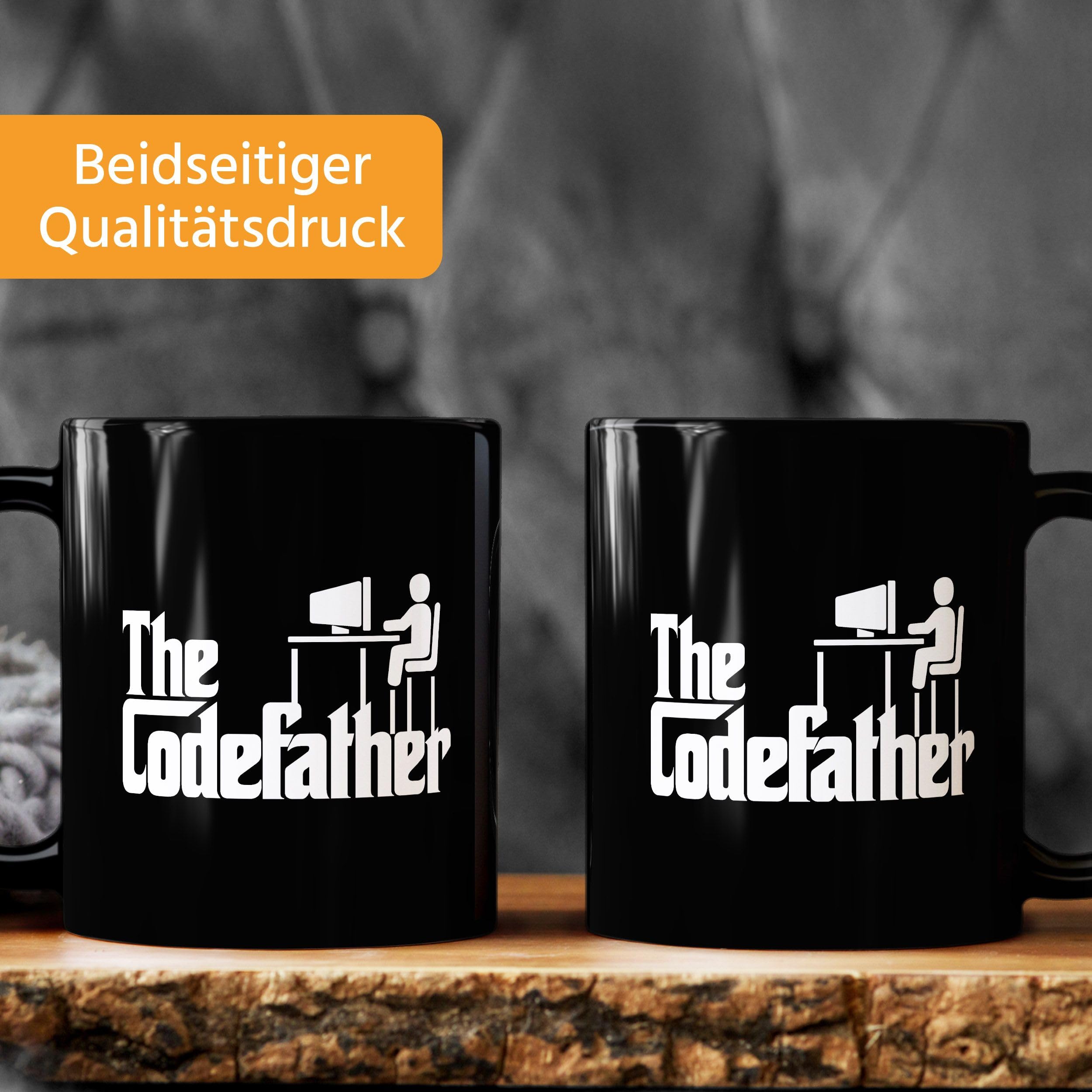 Moonworks Kaffeetasse Mit Quietsche-Entchen Motiv – Lustiges Geschenk Für Programmierer & Hacker
