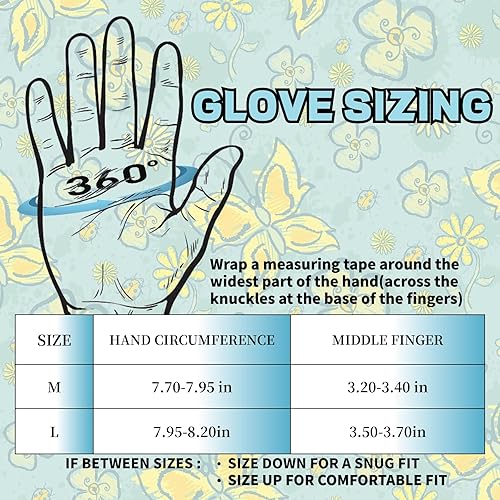 Miniatura 7 de MSUPSAV Guantes de jardinería a prueba de espinas y resistentes a pinchazos con agarre, guantes de jardín para mujeres, guantes de trabajo de cuero,