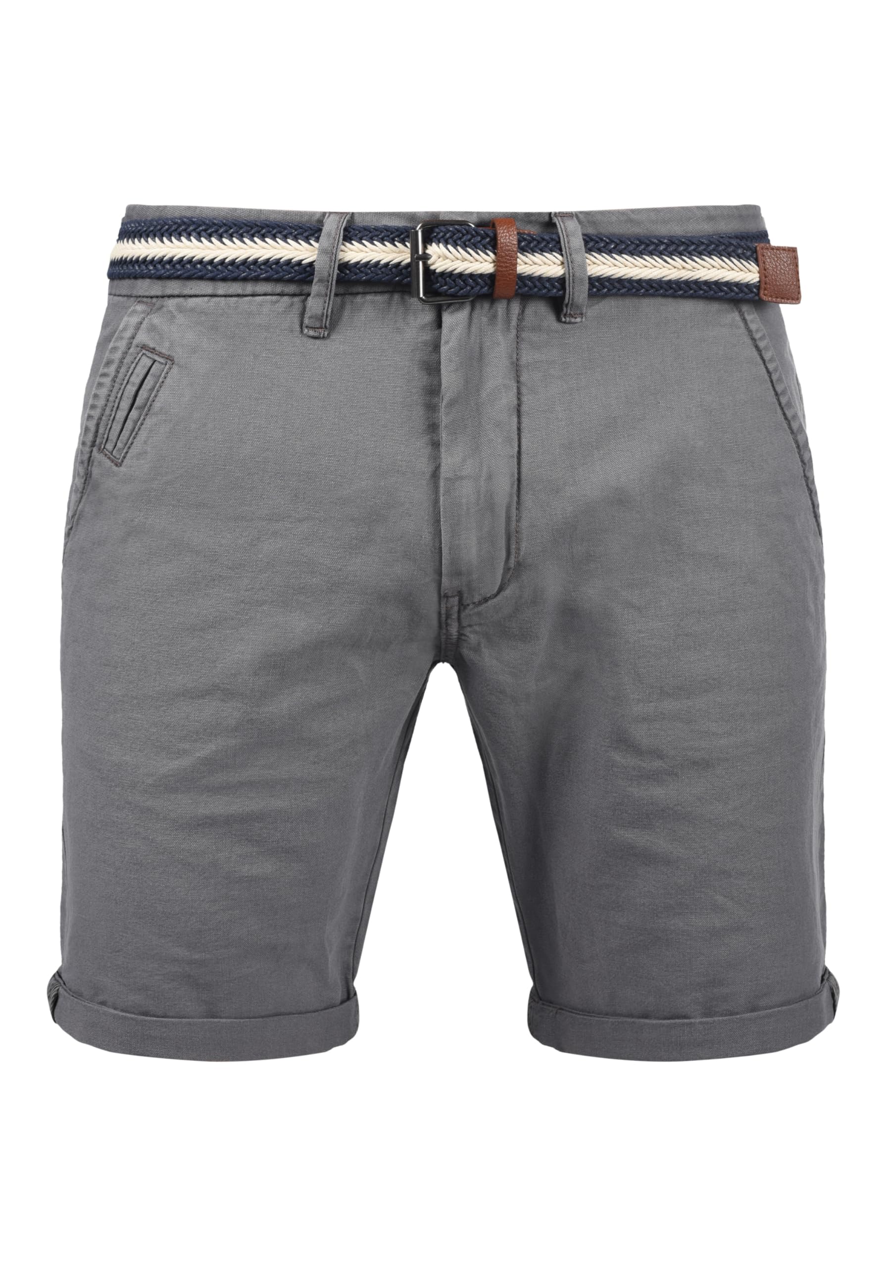 Indicode Mews Pantaloncini Chino Shorts Panno Corti da Uomo con Cintura in Cotone 100% Regular- Fit