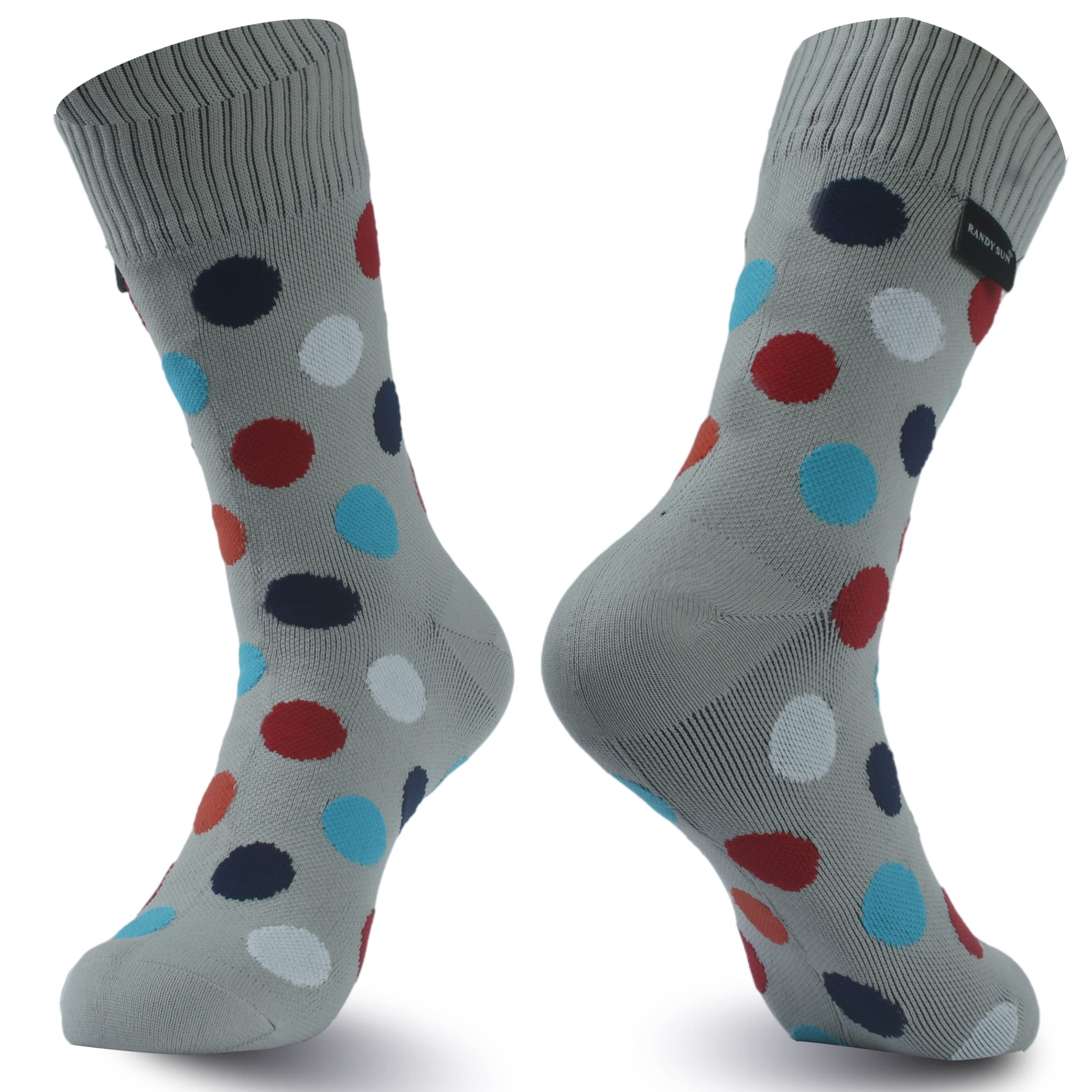 RANDY SUN Waterproof Breathable Socks, [SGS Certified] Unisex Skiing Trekking Hiking Wading Trail Socks