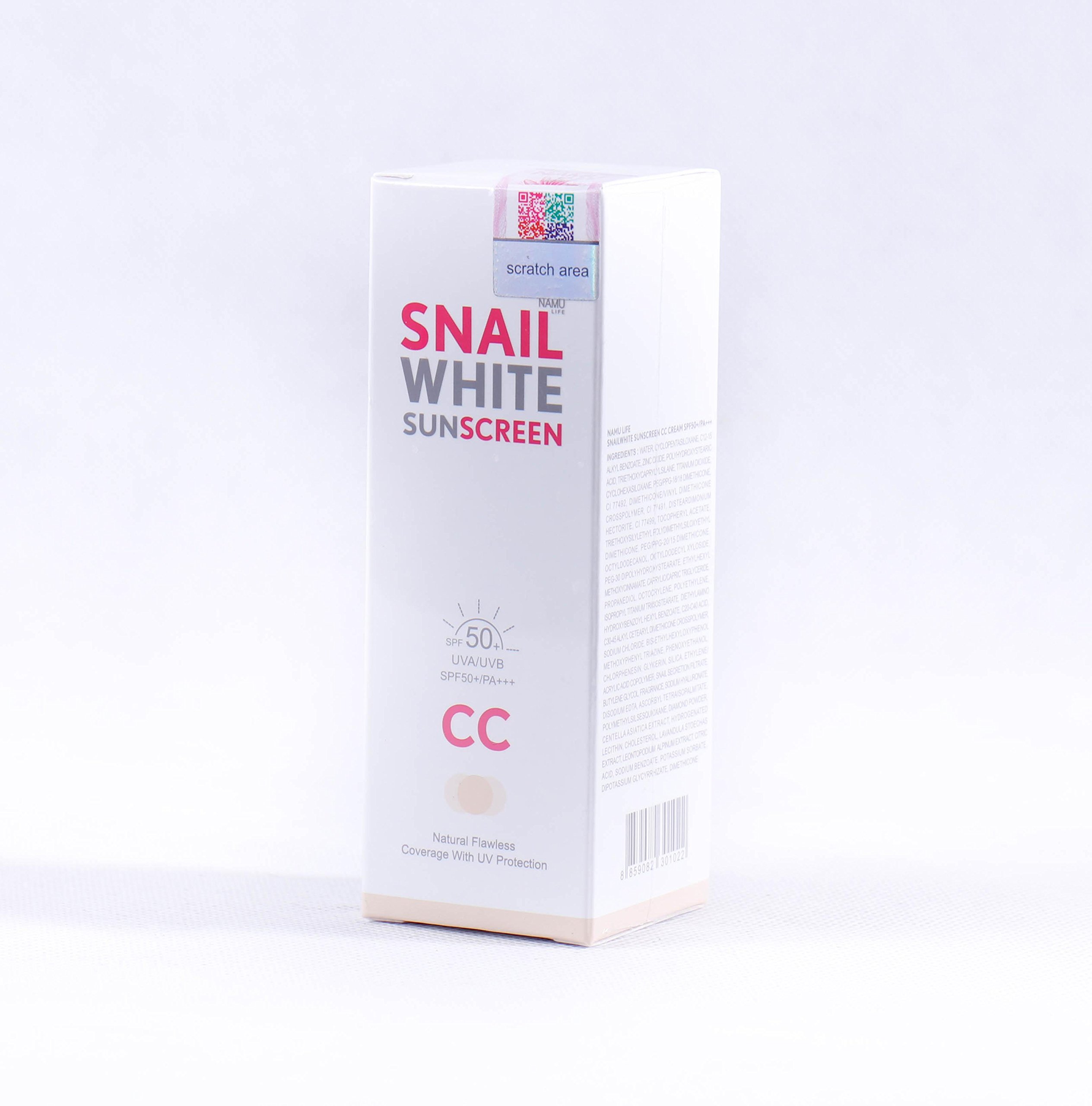 Snailwhite Sunscreen CC Cream