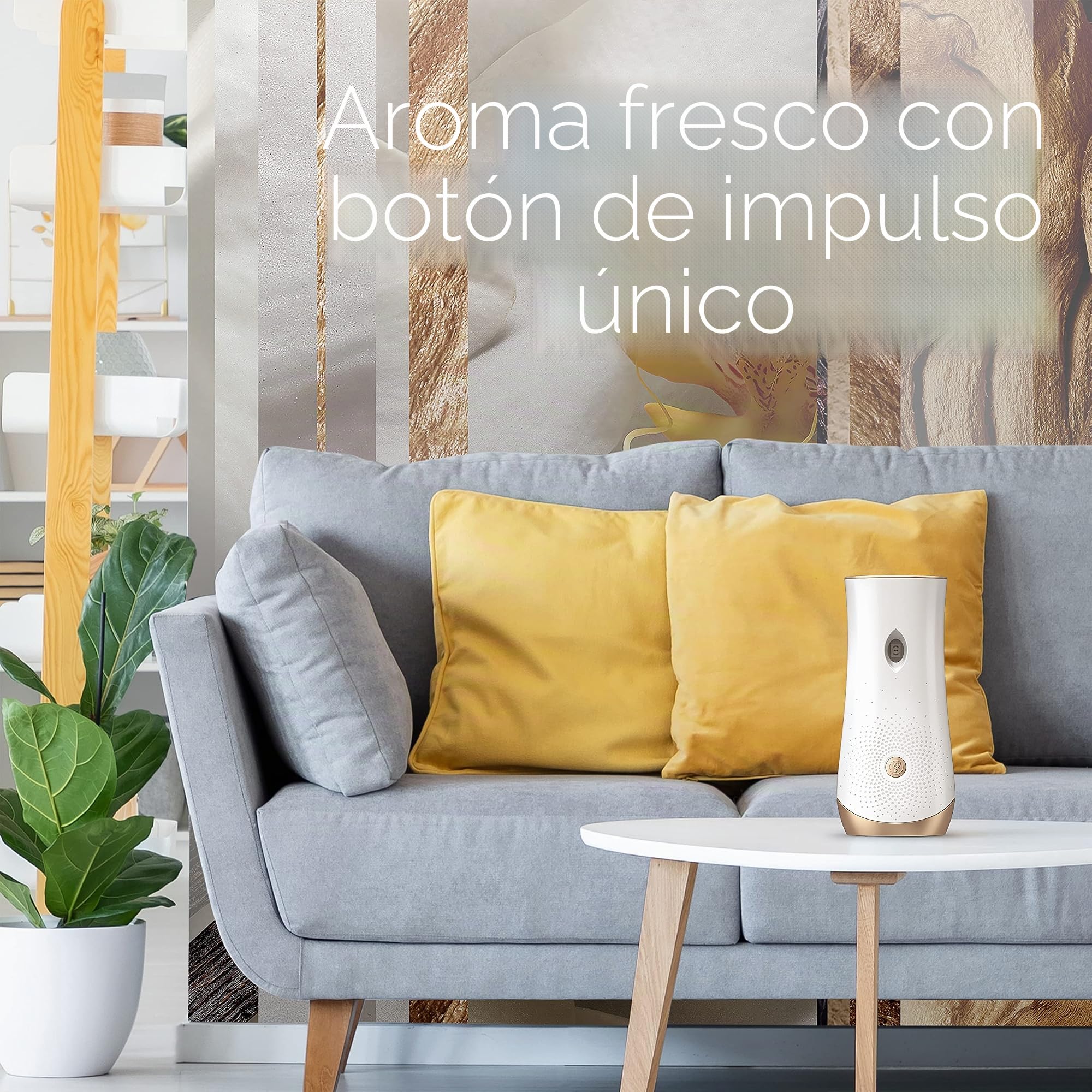 Glade Brise - Recambio de spray automático para ambientador (aroma de vainilla Blossom, 4 unidades de 269 ml)