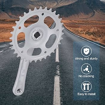 Amazon | バイククランクセット、自転車チェーンリング、ペダル