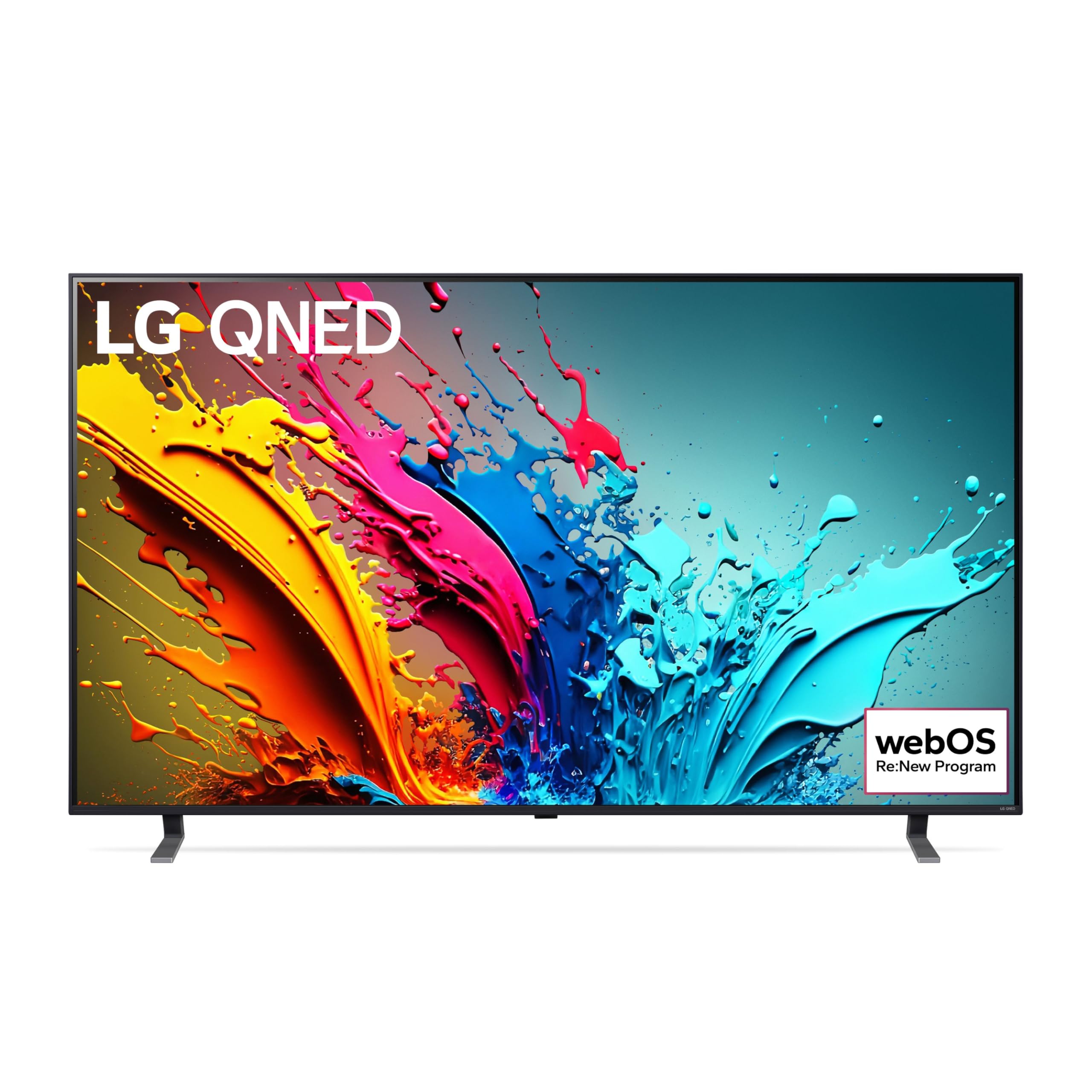 LG QNED 86'', Serie 85 2024, 86QNED85T6C, Smart TV 4K, Processore α8, Design slim, 20W, AI Picture Pro, 4 HDMI 2.1 120Hz, VRR, FreeSync Premium, Alexa, Wi-Fi, webOS 24, Telecomando puntatore Serie 85 - 2024 86"