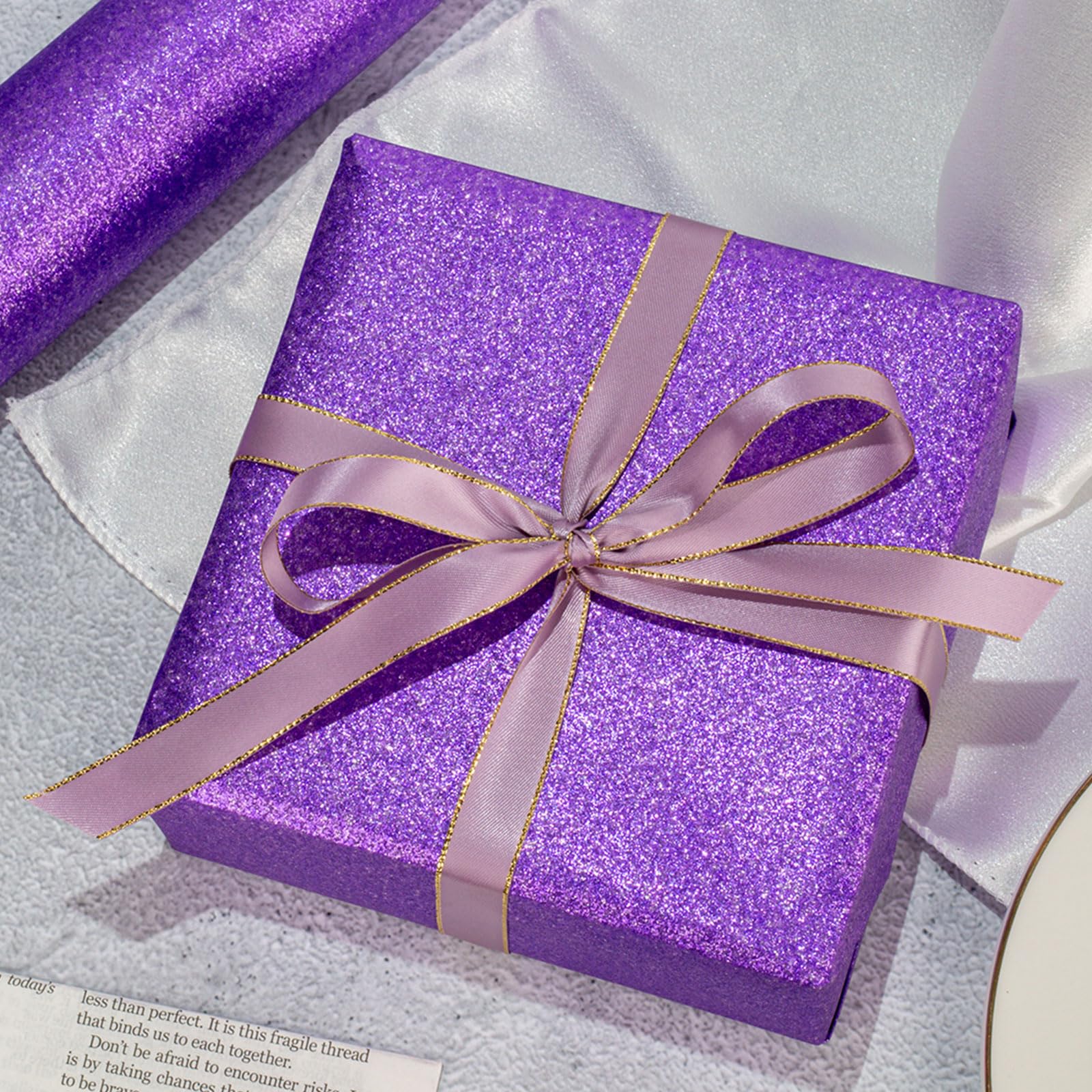 12 Fogli Carta da Regalo Natalizia, Carta Regalo Natalizia Kraft
