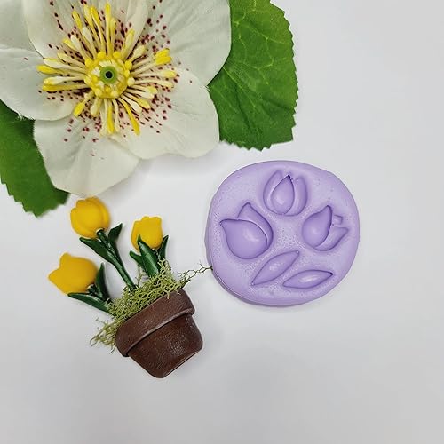 Miniatura 3 de Molde de silicona para tulipanes FNY #31