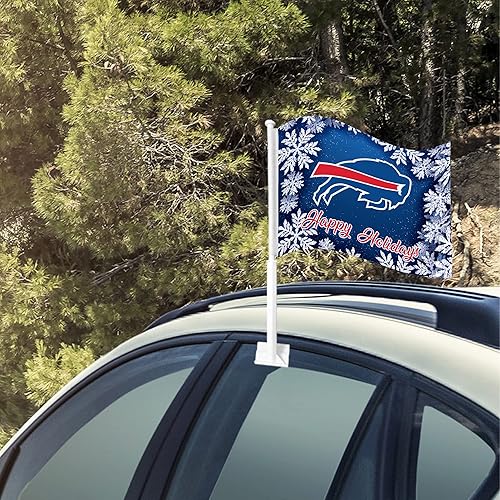 Miniatura 381 de Rico Industries NFL - Bandera de doble cara para automóvil, accesorio para auto B07NHSRDX2