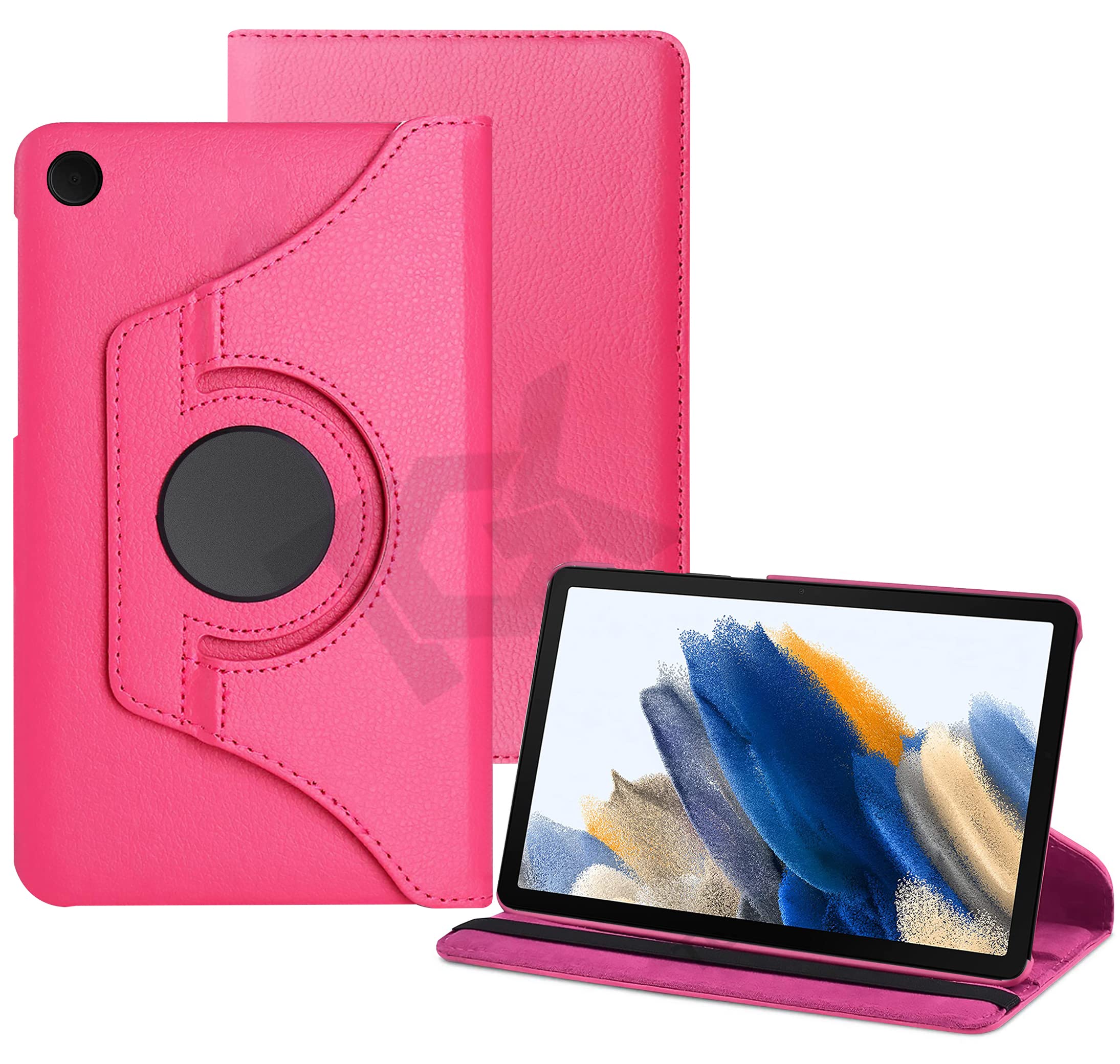 TGK Rotating Cover for Samsung Galaxy Tab A8 10.5 inch (Hot Pink) 360 Degree Leather Stand Case (B09YQ774R5) Amazon Price History, Amazon Price Tracker