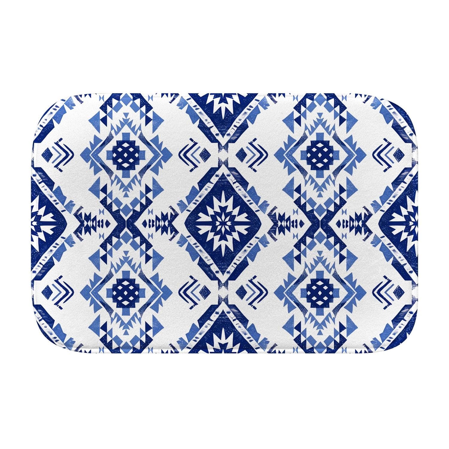 Tapis de bain en mousse bohème chic taille L pour créer une ambiance moderne et chaleureuse