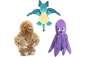Squeaky Dog Toys Bundle for Medium and Large Dogs Best of BarkBox Bundle