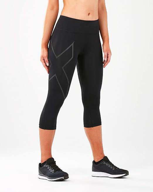 2XU Collant 3/4 de compression taille mi-haute Aero Vent pour femme