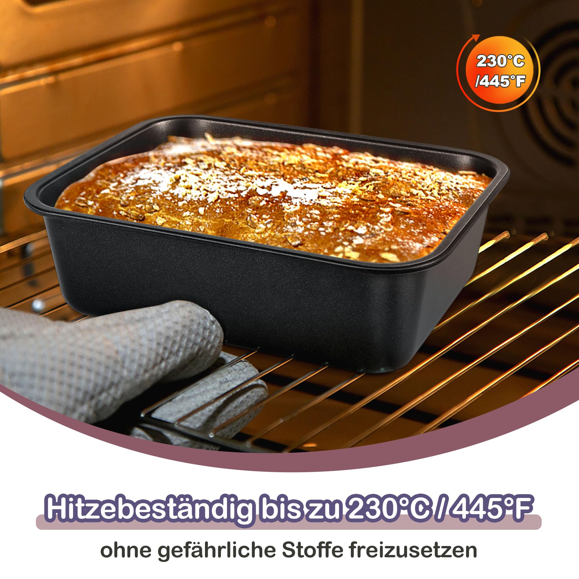 Plat Cuisson Acier Inoxydable Plat à Gratin Rectangulaire Homikit 27x21cm - Antiadhésif Inox 8cm De Profondeur Moule Lasagnes Anti-adhésif