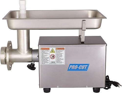 Miniatura 6 de PRO-CUT KG-12-FS moledora de carne, 12 charolas diferentes, 34 HP, 110V, 60Hz