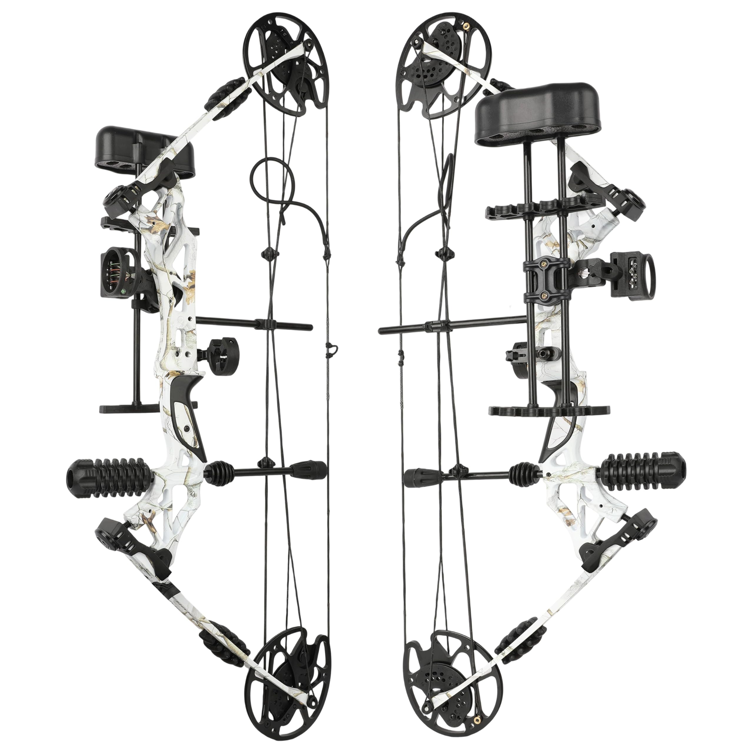 Amazon.co.jp: SHARROWアーチェリーコンパウンドボウセット、ドロー