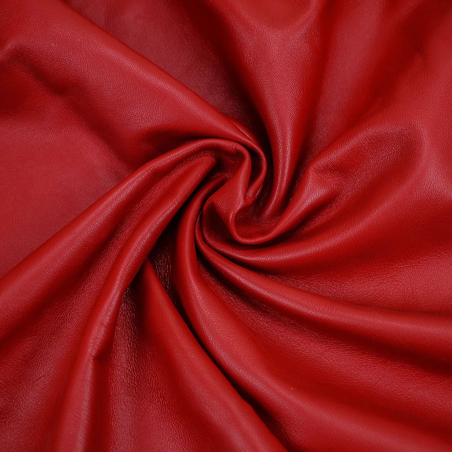 Laverapelle Natural Grain Lambskin Leather Skins (Red, 40 Square Feet)