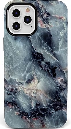 Casely iPhone 12 Pro Max Case | Deep Sea | Blue Marble | Bold Protective Design | MagSafe Compatible Design