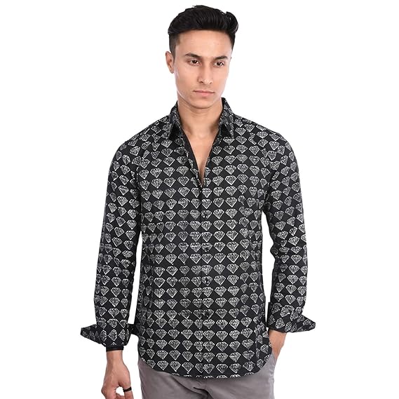 Diamond print shirt Clearance