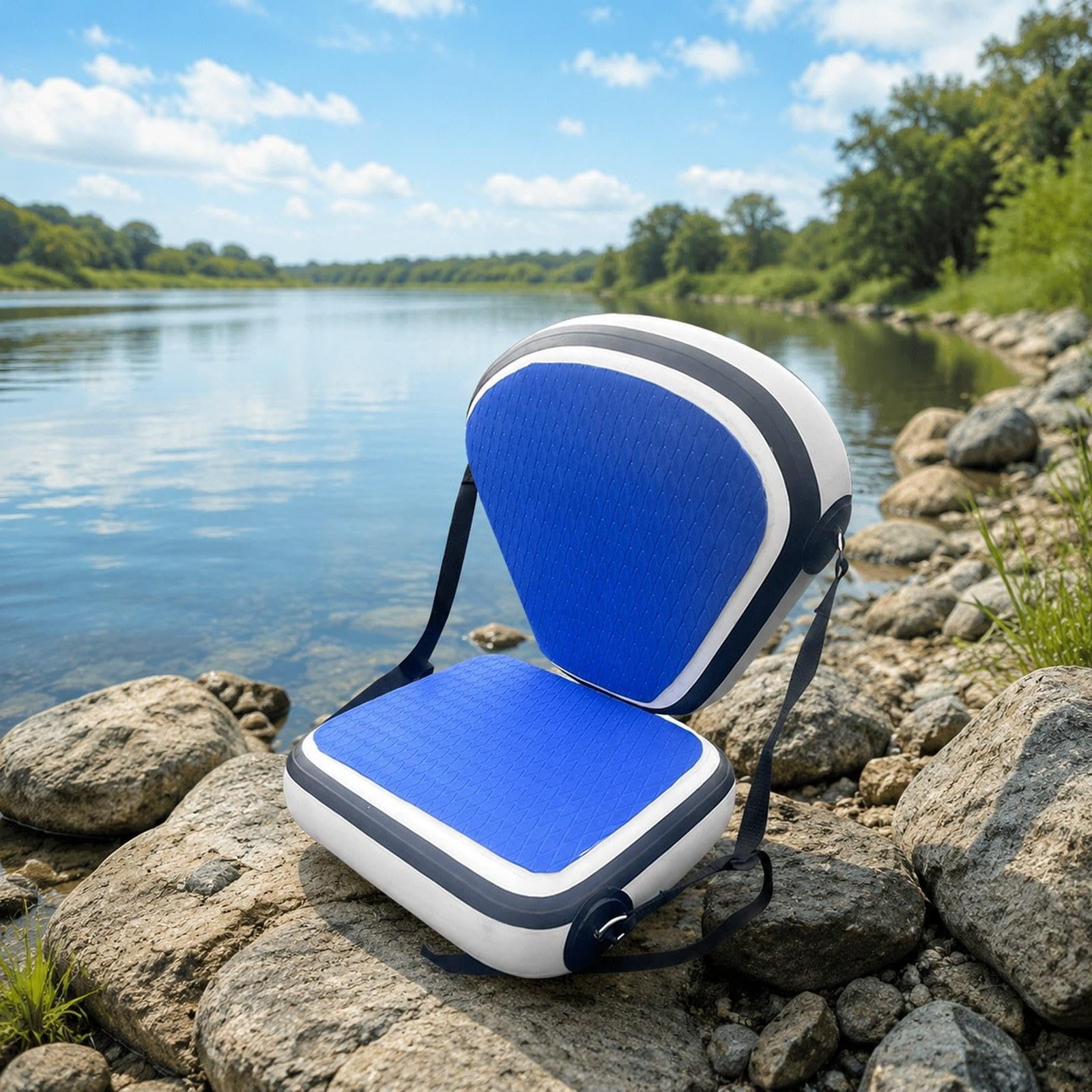 Asiento Hinchable para Kayak, Accesorio Práctico Y Versátil para Tablas de Paddle Surf.