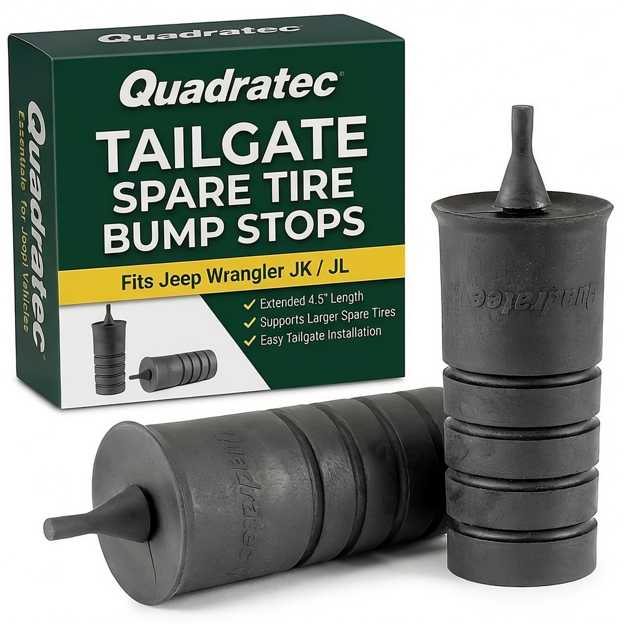 Amazon | Quadratec テールゲート スペア タイヤ バンプストップ