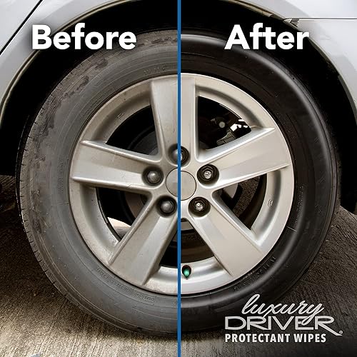 Miniatura 3 de Toallitas protectoras de limpieza interior para salpicadero de neumáticos para brillo y vinilo protector de plástico para limpieza de salpicaderos