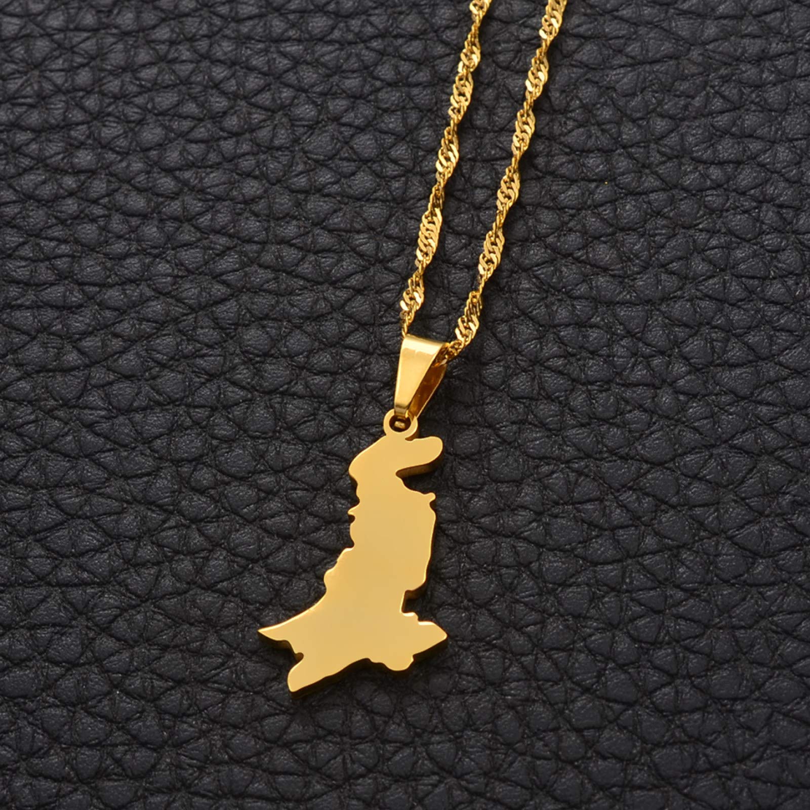 Oxox Palestina Collar Bandera Mapa Colgante Para Mujeres Hom | Envío Gratis
