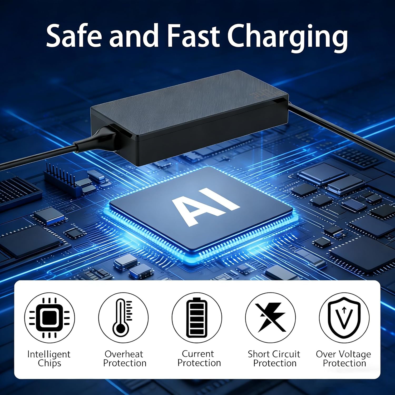 240W Charger Compatible with Asus TUF A14 A16 A18 FA401 FA608 FA808 ProArt P16 PZ13 ROG Zephyrus G14 G16(2024 2025) GU605 GA605 GA403 Flow V16 Z13 ADP-240EB B 20V 12A Power Supply AC Adapter Cord