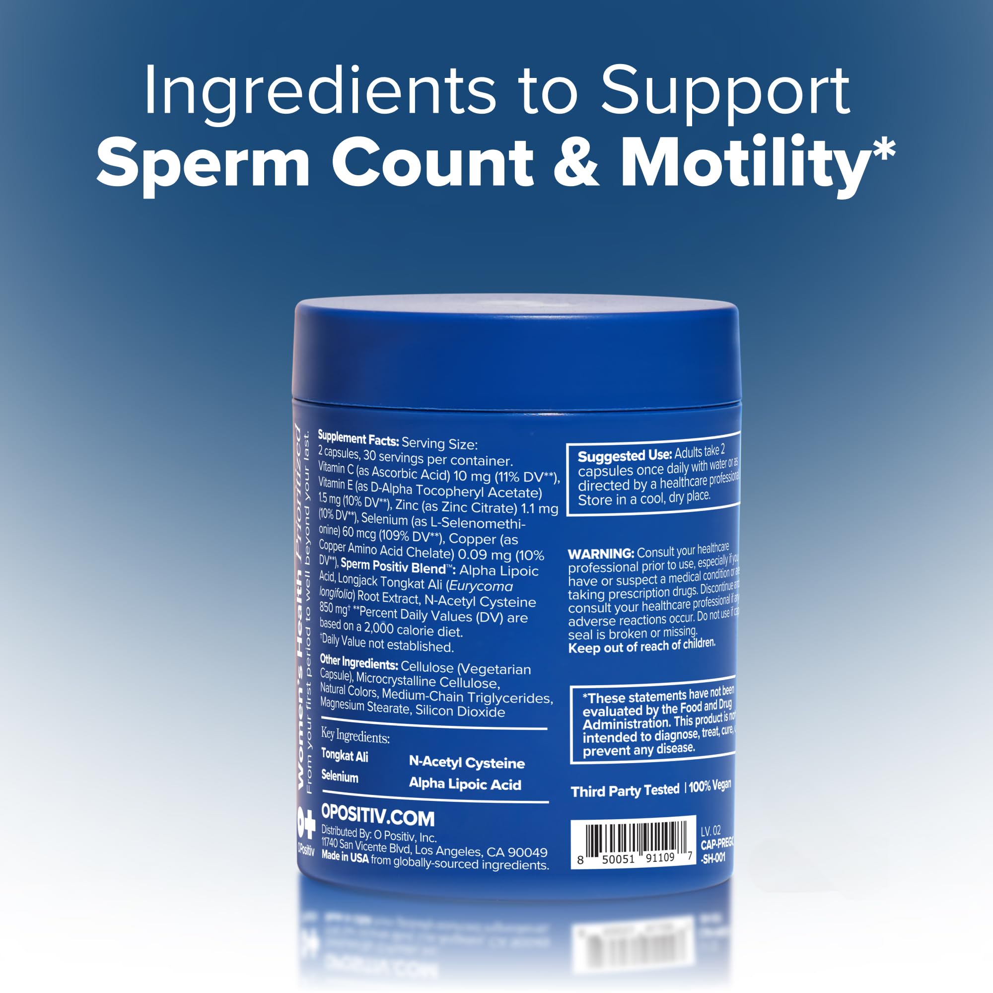PREGGO Sperm Health Support for Improved Sperm Count – 30-Day Supply — Amazon image 8