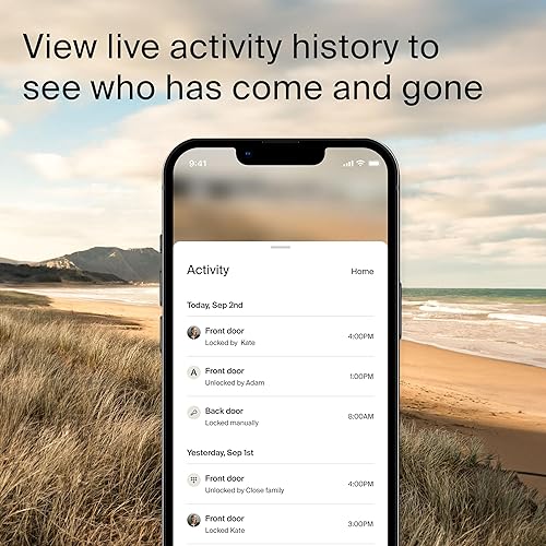 Miniatura 6 de Level Bolt Connect - Cerradura inteligente WiFi  Convierte tu cerradura de puerta existente en una cerradura inteligente, control remoto desde