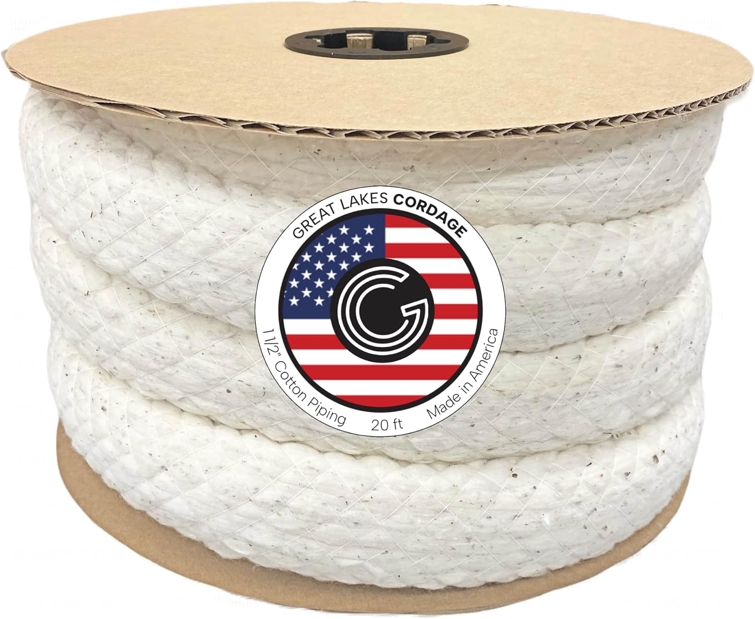 1.5" Cotton Piping, Size 9 (20 feet)