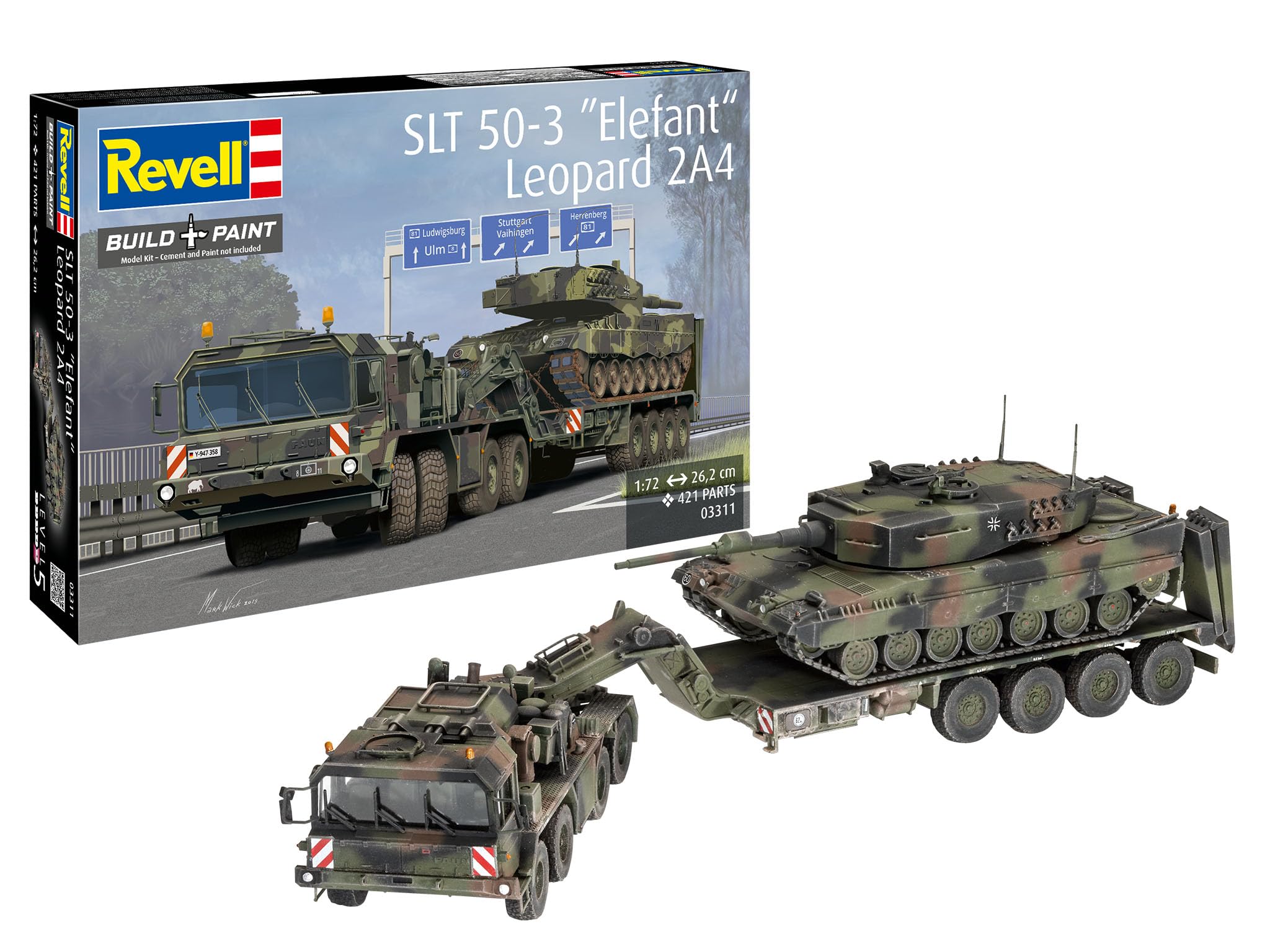 Amazon | ドイツレベル 1/72 ドイツ陸軍 SLT50-3 エレファント
