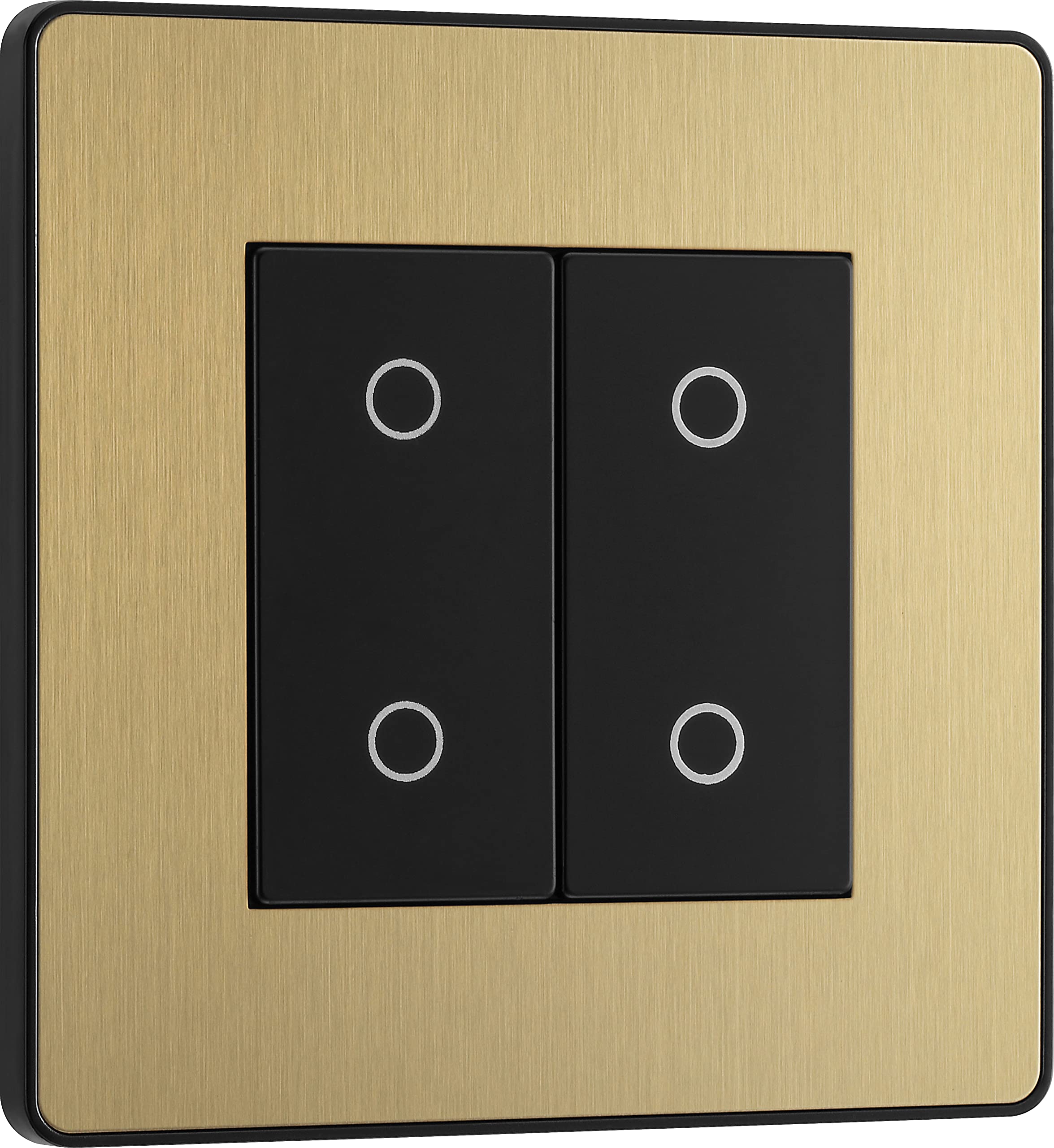 Interruttori Luce Deco Raso Ottone DSB2, Prese Spina, Dimmer - Foto 3