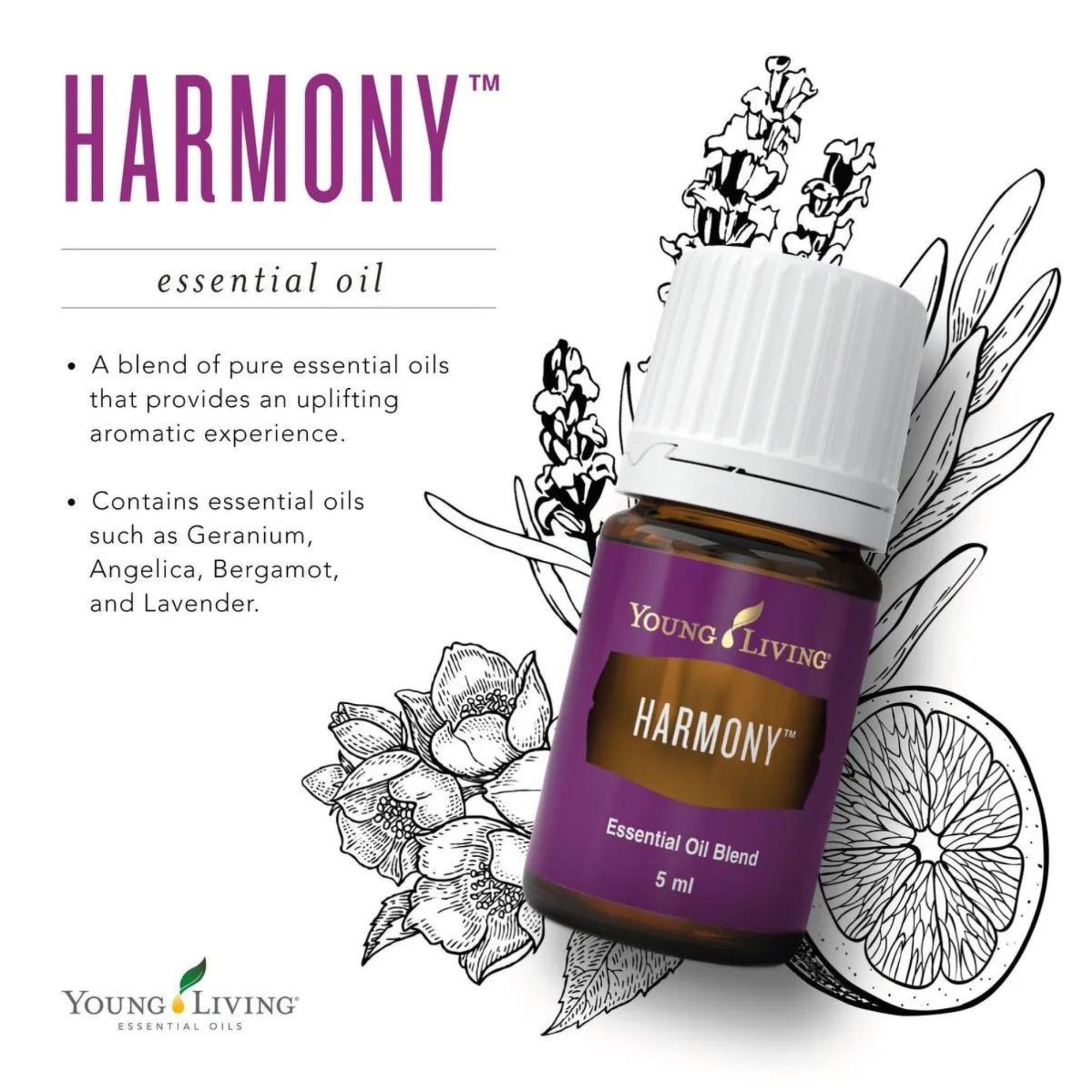 未開封Young Living Harmony エッセンシャルオイル 15mL Amazon.com : Young Living - Harmony Essential Oil 5 ml