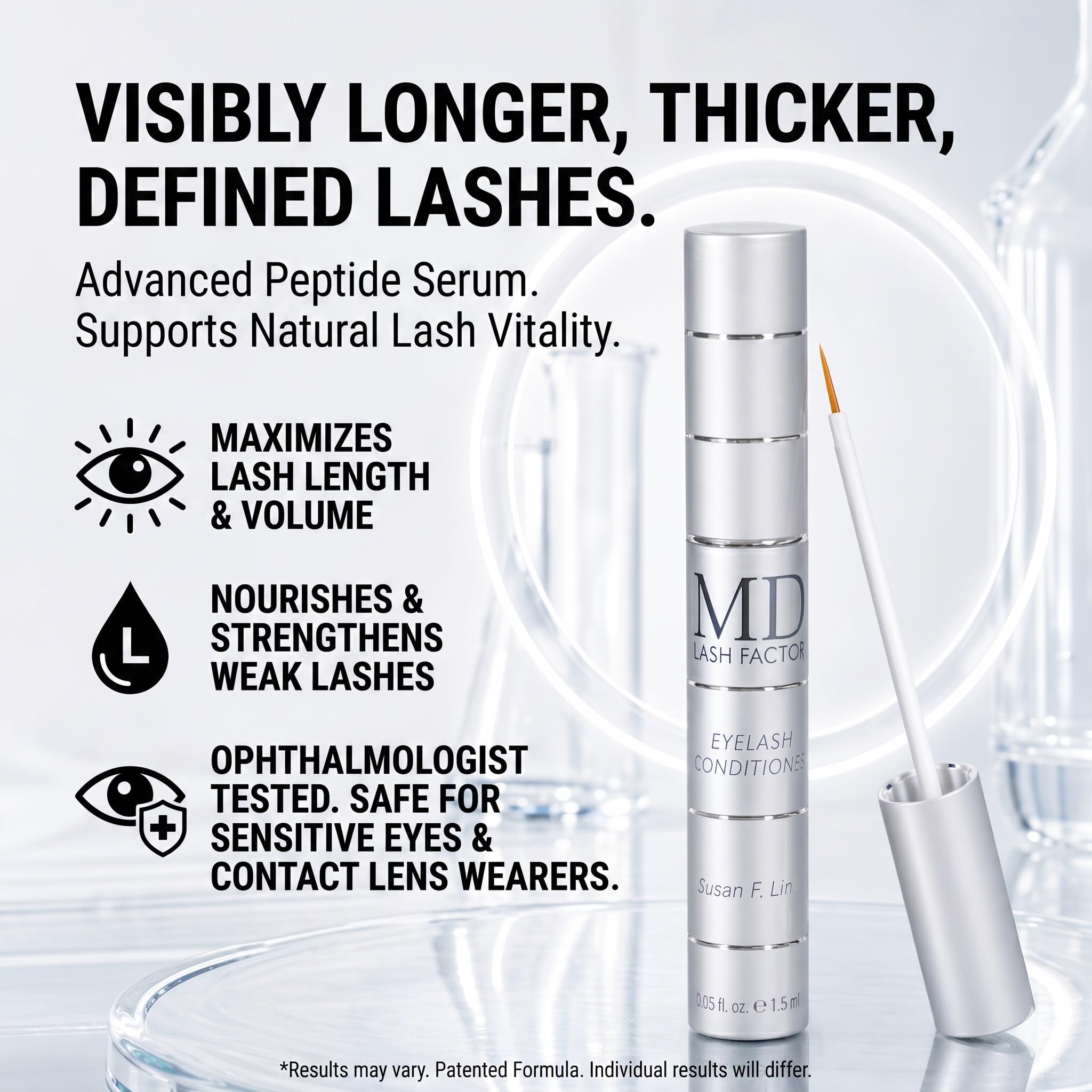 MD Lash Factor Eyelash Conditioner Serum - Trial Size 1.48ml