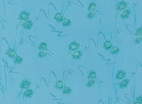 Miniatura 2 de ZELOUF FABRICS Lira Embroidery On Georgette  Fabric by The Yard  DIY, Sewing, Wedding, Bridal, Dress, Dance, Costume, Crafts  5 Yard