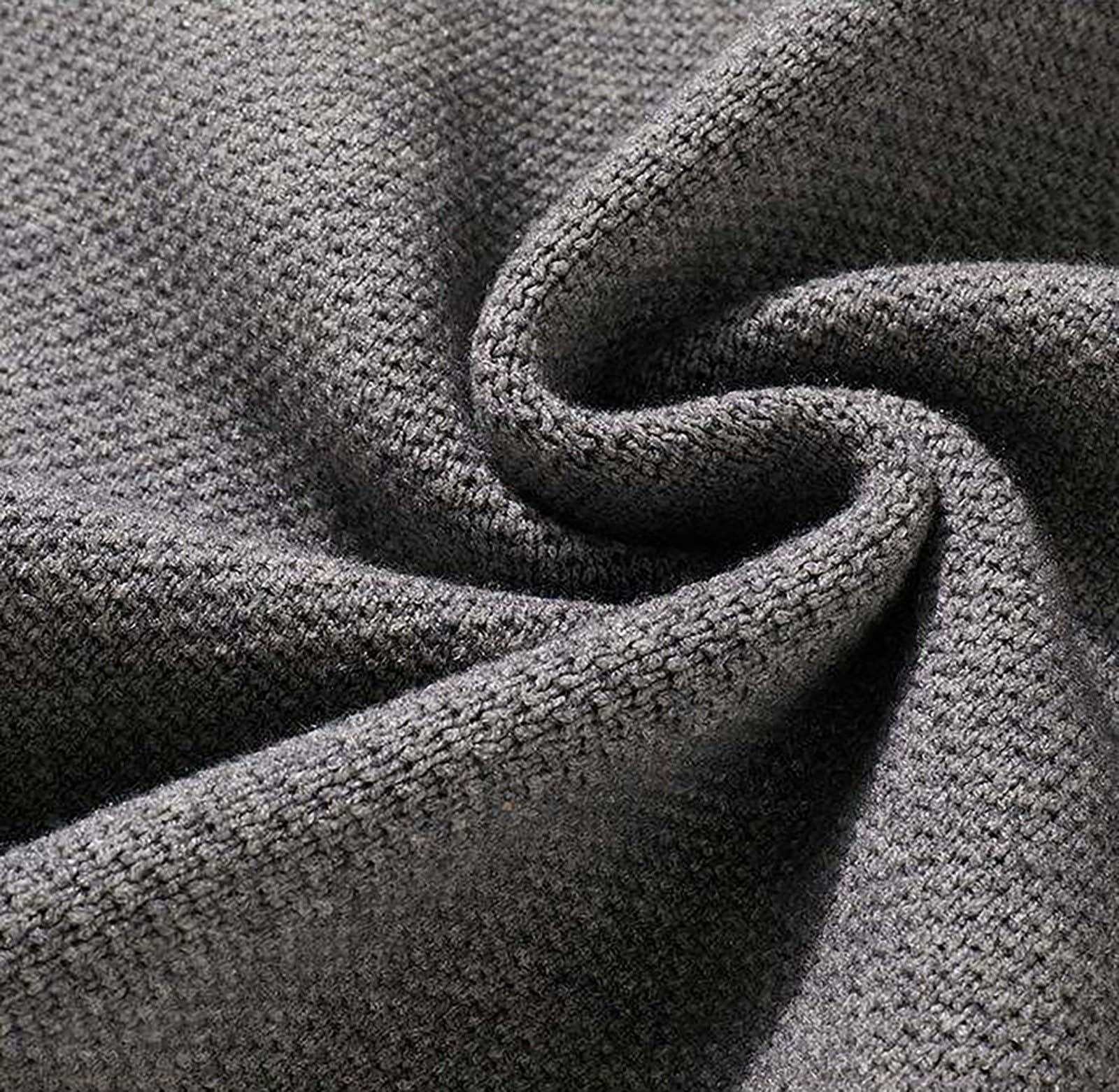 Cardigan Punto Botones Hombre, Botones Chaqueta Hombre con Cuello Chal Suéter Cuello V Punto Manga Larga Solapa Cuello Abrigo De Punto con Bolsillos Suéter Otoño Invierno