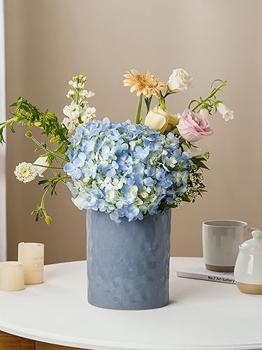 Miniatura 6 de famiware Soporte para utensilios de cocina, 7.2 + 5.8 pulgadas, de cerámica, para encimera, 2 utensilios de cocina, organizador de utensilios para