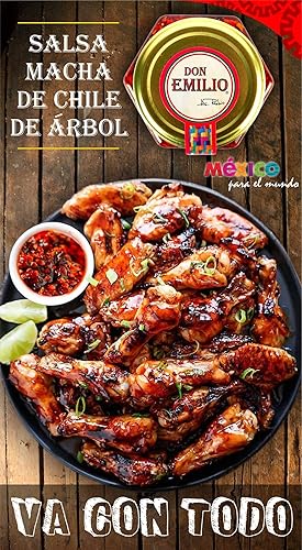Miniatura 5 de Don Emilio Salsa Macha de chile picante (9 onzas) (paquete de 1) | Keto, Vegano | Crujiente, Hormigueo | Picante, Sabroso | Pimiento rojo, Chile