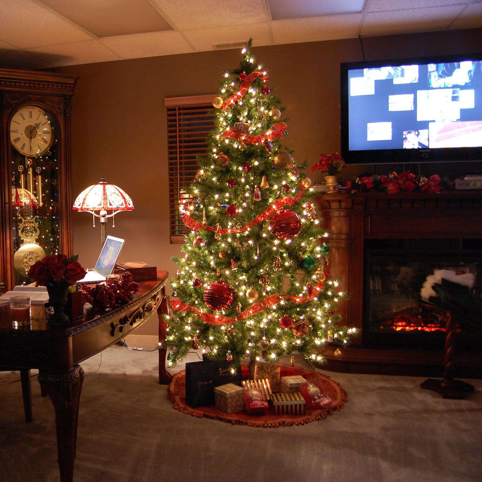 YeahBoom Guirlande Lumineuse à Ruban Brillant 2×6M, 60 LEDs, Sapin De Noël LED, Décorative Pour Nouvel An, Arc En Dentelle DIY à Piles En Destockage Et Reconditionné Chez