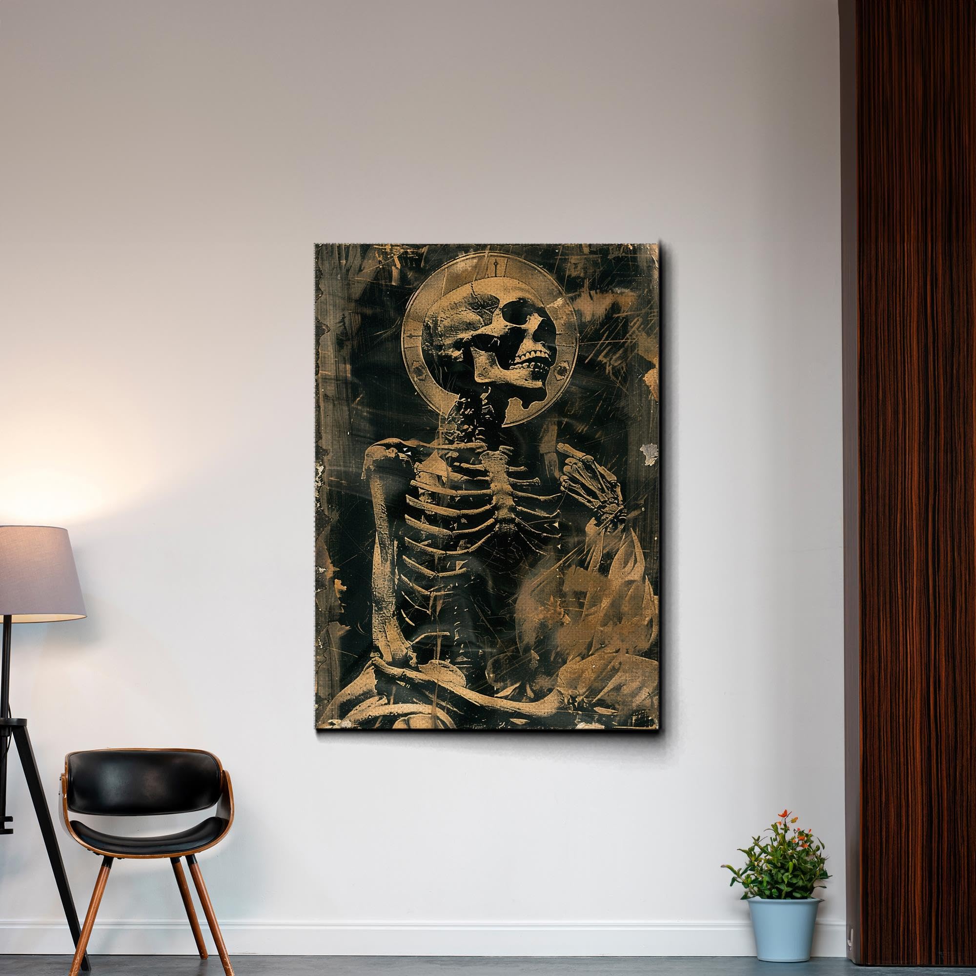 アート・デザイン・音楽 Apocalypse Beauty Horror ContemporaryArt Unearthing… (Commissioned Acrylic on 14”x18”) #art #darkart