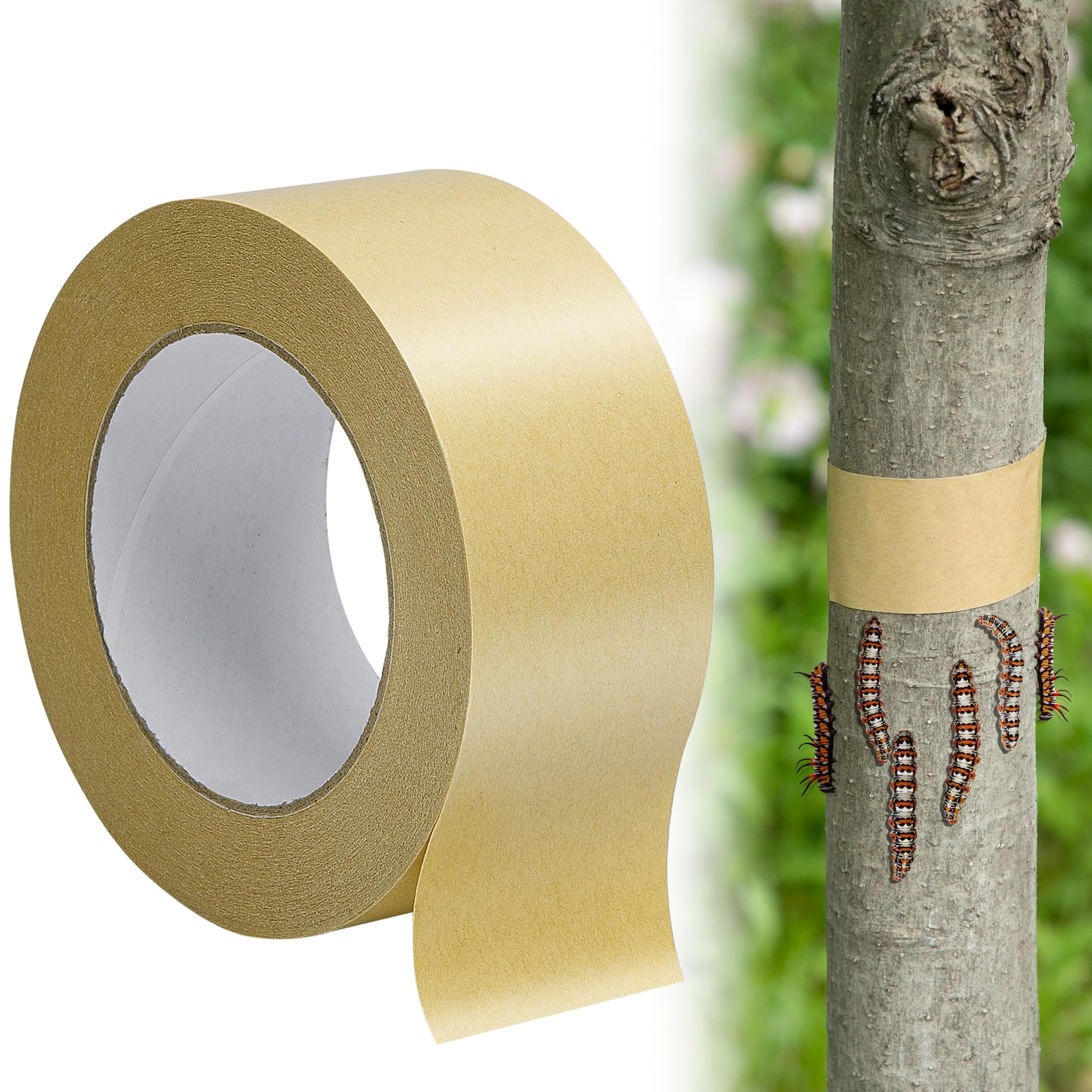 Photo 1 of 165 Ft x 2 Inch Tree Insect Barrier Tape, Cicada Tree Wrap Protection Tapes