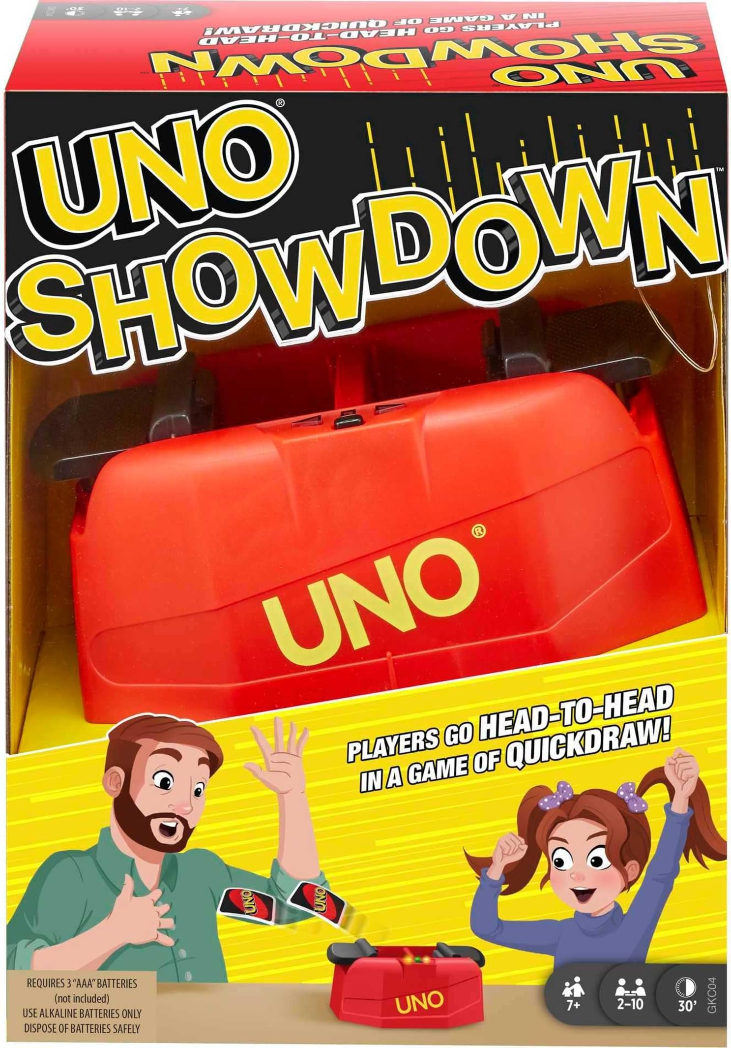 #93 — Mattel Games UNO Showdown, Ages 7+, 2 - 10 Players