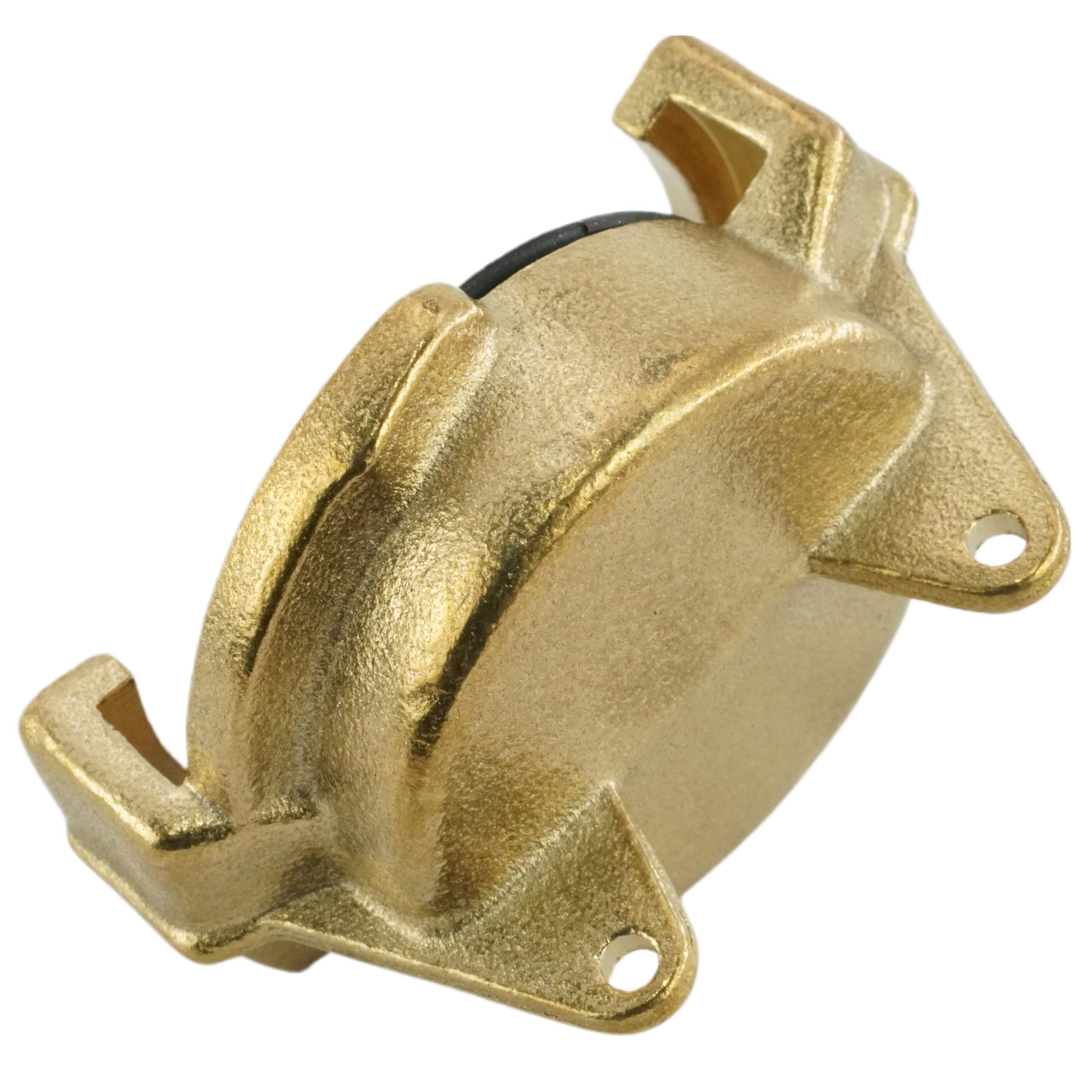 Tappo Per Tubo Da Giardino Con Attacco Rapido Geka – Raccordo In Ottone, Pressione Max 25 Bar, Per Acqua, Aria, Olio, 0-80°C
