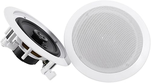 Miniatura 3 de Par Rockville hc655 6.5" 500 Watt techo Altavoces de cine en casa 8 ohmios