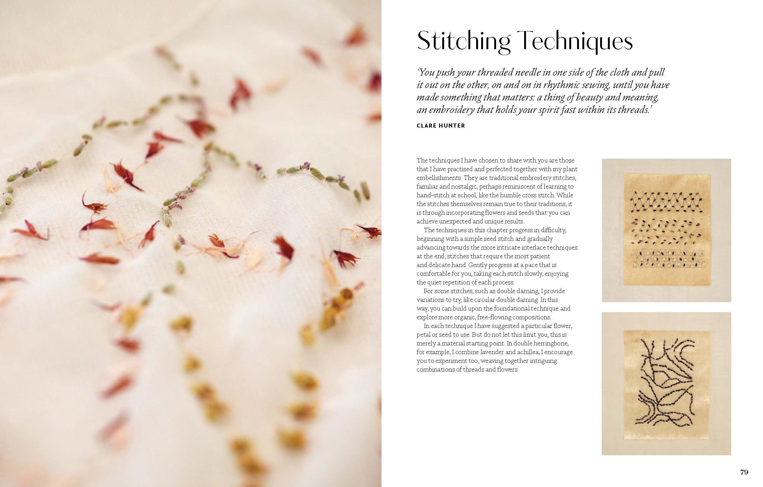 Stitching with Nature: Creating Material Magic with the Natural World