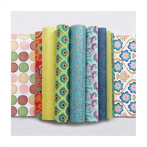 Miniatura 9 de Paperhues Elegant Designs Collection - Papel de recortes hecho a mano de 12 x 12 pulgadas, 24 hojas.