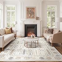 Vista 2 de Alfombras de 5' x 7' (rectangulares) para sala de estar, beige