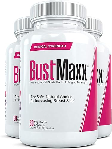 Cápsulas de suplemento para agrandar y mejorar el busto totalmente naturales, 180 unidades