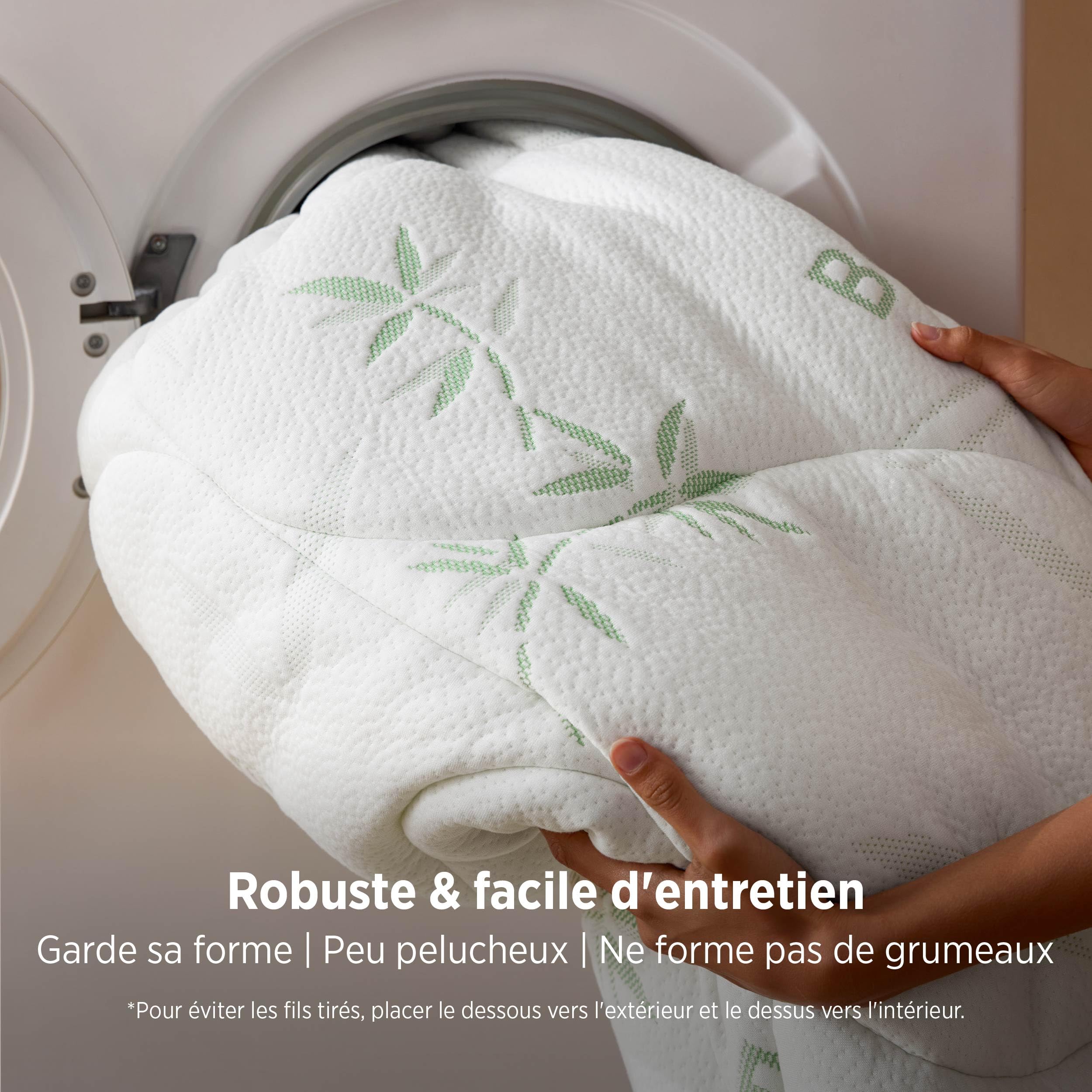 BEDSURE Surmatelas 160 x 200 cm - Confort Nuageux Protège-Matelas